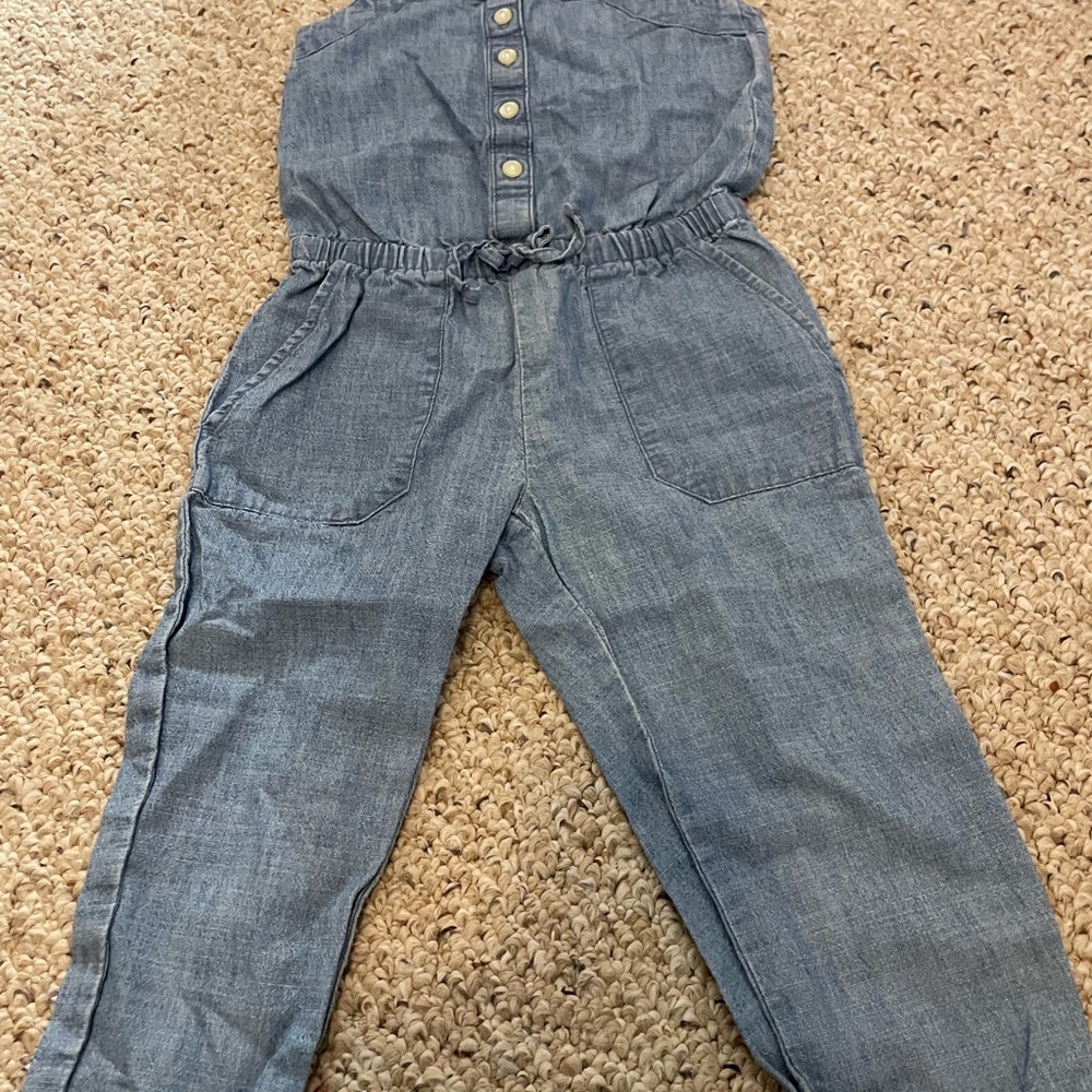 Polo by Ralph Lauren Light Blue Denim Jumpsuit